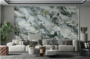 YUANDA Cold Jadeite Artificial Sintered Stone Slabs