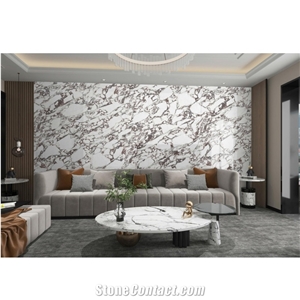 YUANDA Sintered Stone Slabs Bulgari Purple Wall Floor