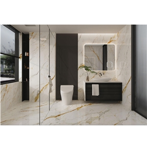 YUANDA Sintered Stone Slabs Carrara Gold Design