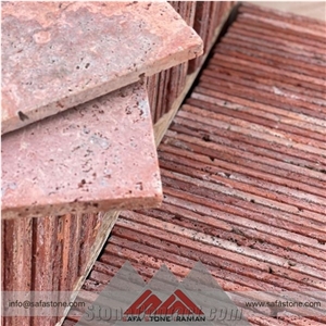 Red Travertine Tile (Cut To Size)