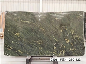 Emerald Green Quartzite For Kitchen Tiles