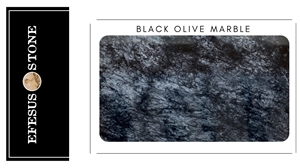 Black Olive Marble Stone Slab
