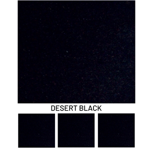 Desert Black Granite Stone Slab