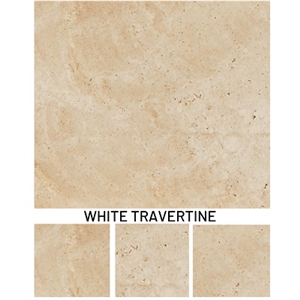 Ivory White Travertine