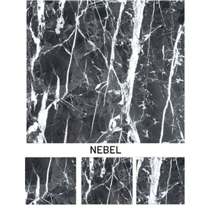 Nebel Black Marble Stone