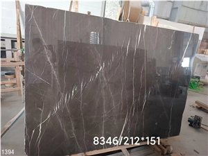 Chelsea Grey China Coffee Mousse Brown Marble Slab Tile