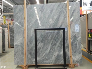 China Hilton Grey Gray Marble Polished Slab Project Floor