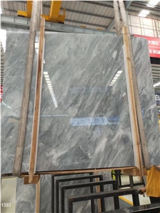 China Hilton Grey Gray Marble Polished Slab Project Floor