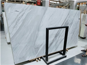 Greece Jazz White Marble Volakas Imperial Marble Bookmatched
