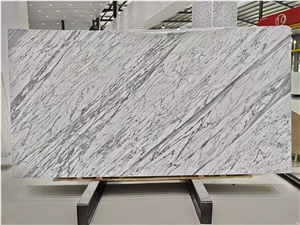 Italy Classico White Marble Calacatta Vision Big Slab Tile