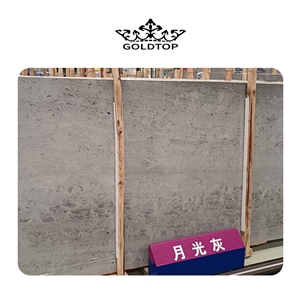 Goldtop Natural High Quality Elegant Grey Marble Slabs
