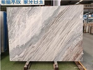Goldtop Palissandro Blue Marble Slabs