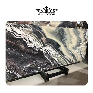 Luxury Ltaly Kinawa Violet Marble Slab For Background Wall