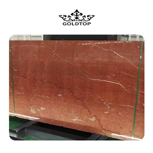 Luxury Rojo Coral Marble With High Quality For Villa