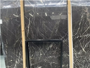 Natural Brown Marble Chinese Saint Laurent Marble Slab