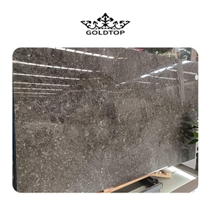 Natural Gusto Grey Marble Background Wall Design
