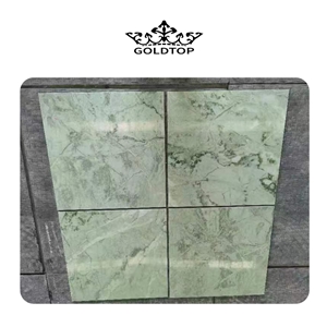 Polished Natural Stone Newest Batch Green Marble Tiles