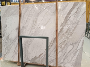 Wonderful  White Chinese Cheap Marble Volakas White Slabs