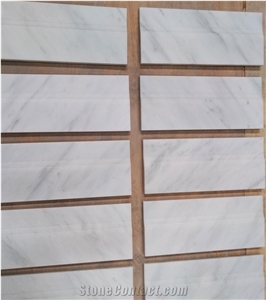 Top Quality Highend Oriental White Marble Polished Baseboard