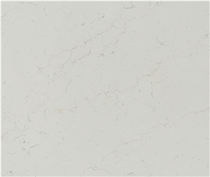 Carrara White Engineered Stone Quartz Slab For Hot Sale
