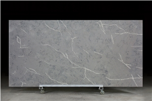 Grey Stone New Design Quartz Stone Artificial Slab