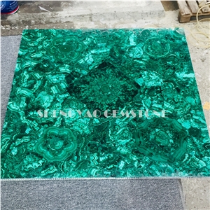 Luxury Green Malachite Gemstone Slabs