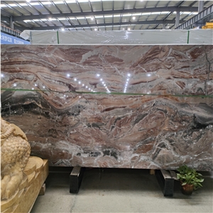 Natural Stone Tile Monica Red Marble For Living Room