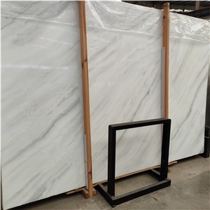 Snow Lotus  Jade Marble For Hotel Wall White Tiles