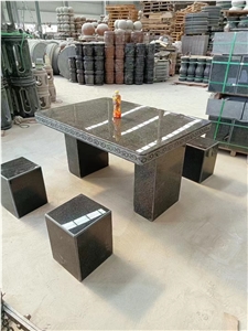 G654 Granite Table Set - Outdoor Furniture For Garden