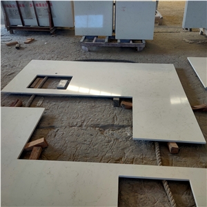 Dolomite Quartz Kitchen Countertops Without Anti-Dumping