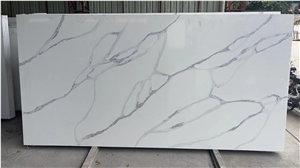 Quartz Stone Marble Slab Artificial Stone For Engineered