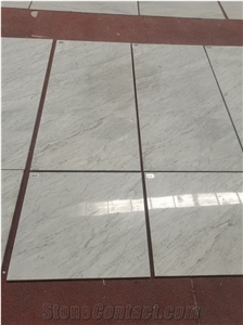 Carrara White Marble Tile Laminated With Honeycomb Backing