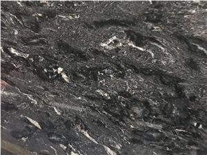 Brazil Black Cosmic Granite Big Size Slabs Tiles