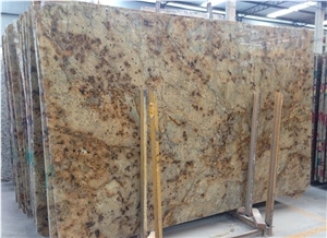 Brazil Lapidus Gold Granite Slab Tile
