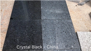 China Crystal Black Granite China Black Granite