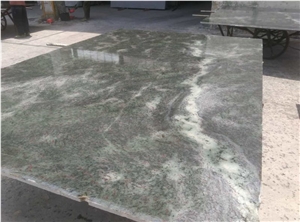 China Dangdong Green Marble Slab Tile