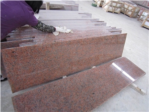 China G562 Maple Red Granite Slab Tile