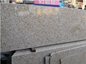 China Golden Sunset Granite Slab Tile