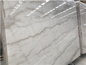 China Guangxi White Marble Slab For Wall