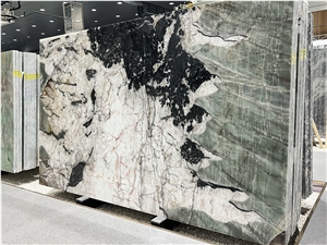 Cristallo Tiffany Quartzite Slab Good For Interior Wall