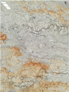 India Colonial Gold Granite Slab And Tile