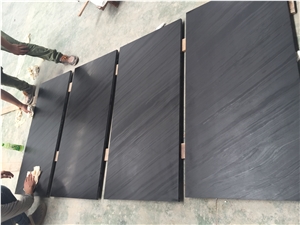 Pietra Cardoso Black Sandstone Slab Tile
