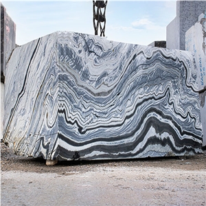 Silver Stream Marble Blocks