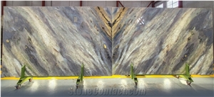 Blue Calcite Marble Slabs