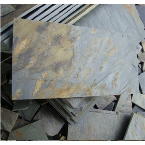 Natural Stone Large Rusty Slate Tiles  Stone Roof Tiles