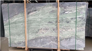 China Amazon Blue Marble Slab, Tiles For Floor And Wall