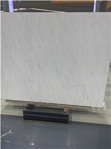 China White Marble Slabs With Grey Veins For Flooring