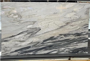 China White Onicciato Marble Slab&Tiles For Project