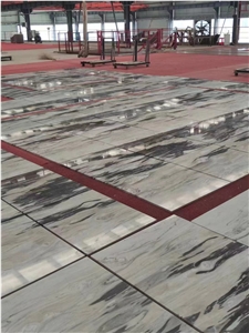 China White Onicciato Marble Slab&Tiles For Project