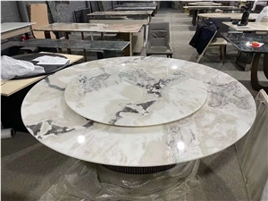 Oyster White Marble Coffee Tabletop